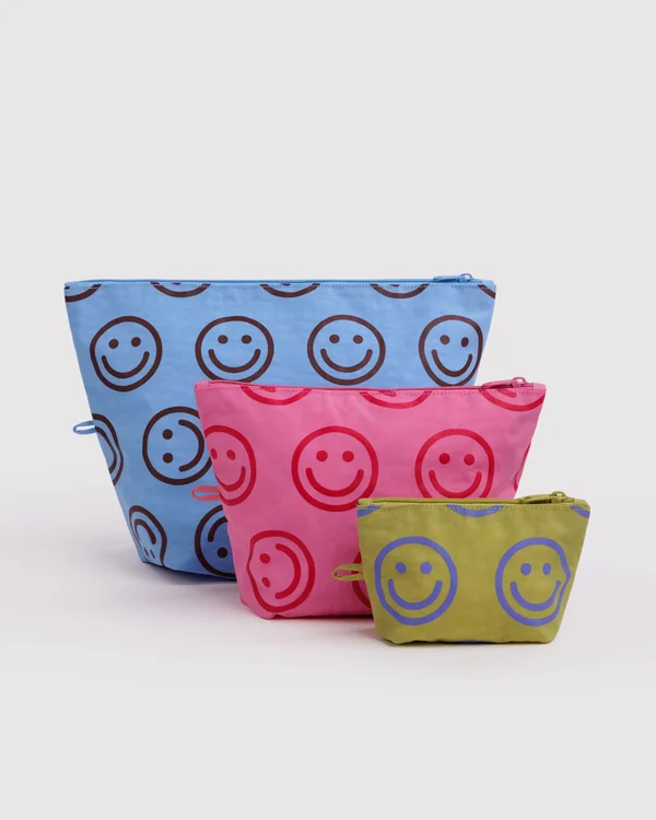 Go Pouch Set - Pop Happy Mix - Material: heavyweight-nylon
