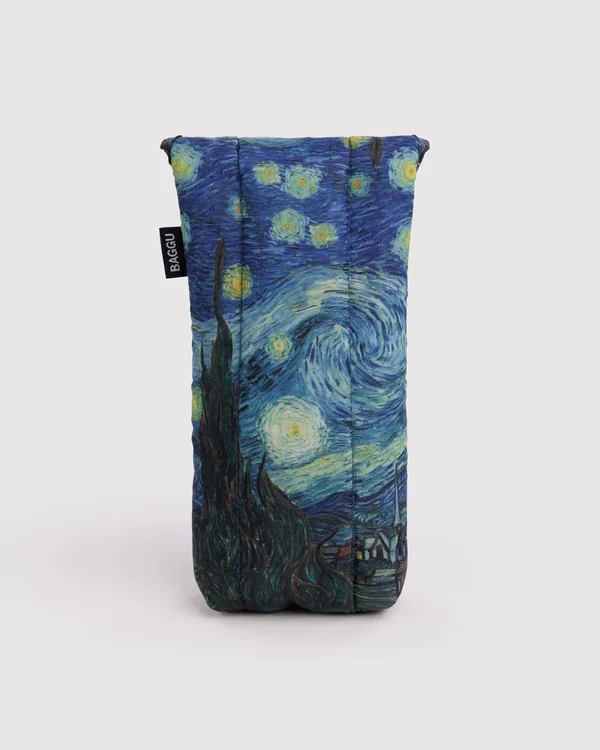 Puffy Glasses Sleeve - The Starry Night Vincent Van Gogh - Size: OS
