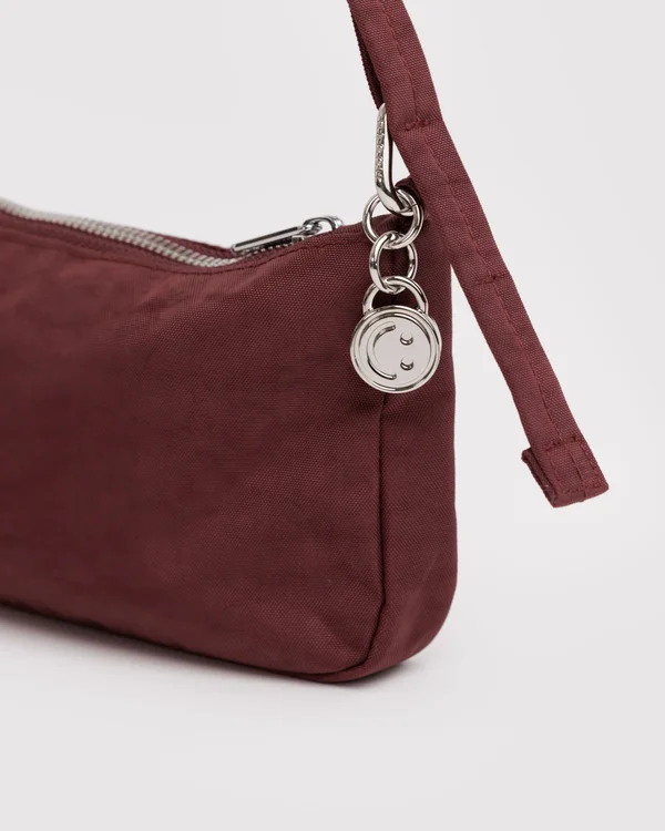 Nylon Pochette - Sale - Mahogany - Size: B