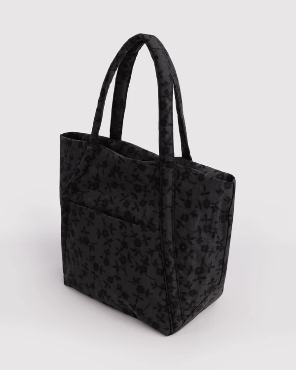 Cloud Bag - Charcoal Ditsy Floral