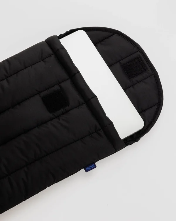 Puffy Laptop Sleeve 13"/14" - Black - Size: OS