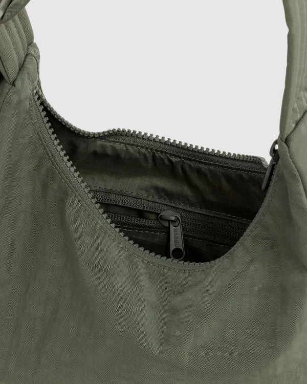Mini Nylon Shoulder Bag - Caper
