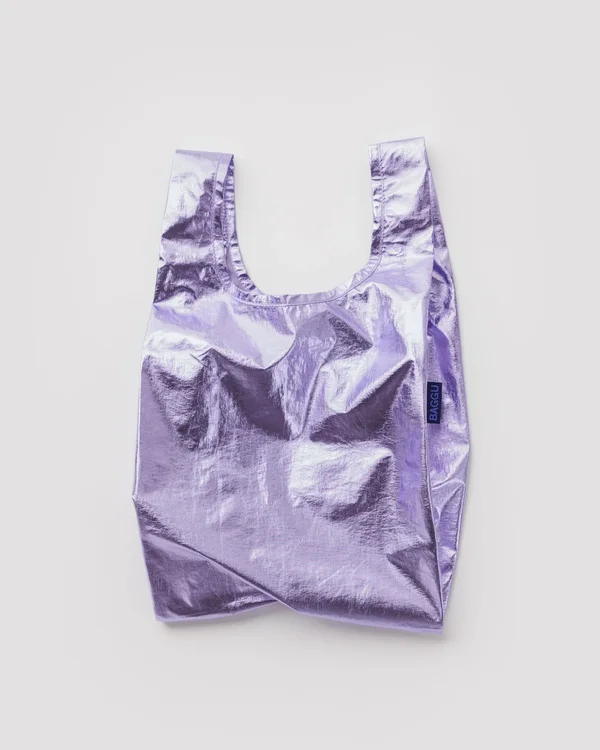 Baby Baggu - Lavender Metallic - Size: OS