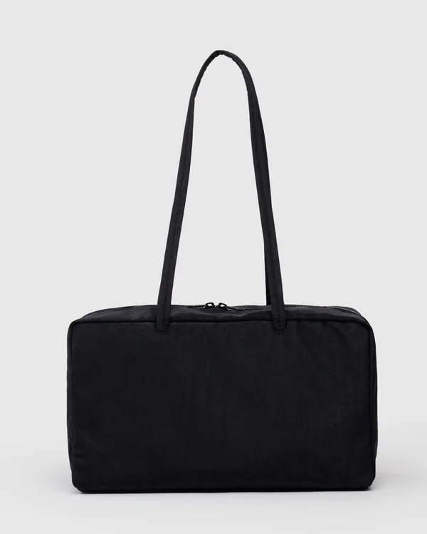 Medium Nylon Bowler Bag - Sale - Western Appliqué - Material: heavyweight-nylon