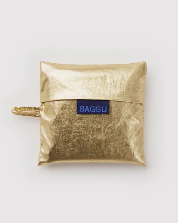 Standard Baggu - Gold Metallic