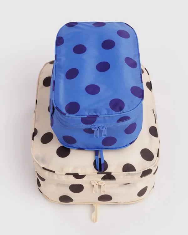 Packing Cube Set - Polka Dot Mix - Size: OS